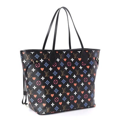 Louis Vuitton Game On Neverfull MM Black 4 of 11