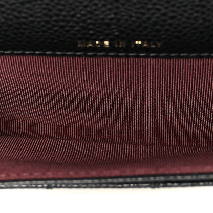 Chanel Caviar Quilted Flap Card Holder Black 5 of 10