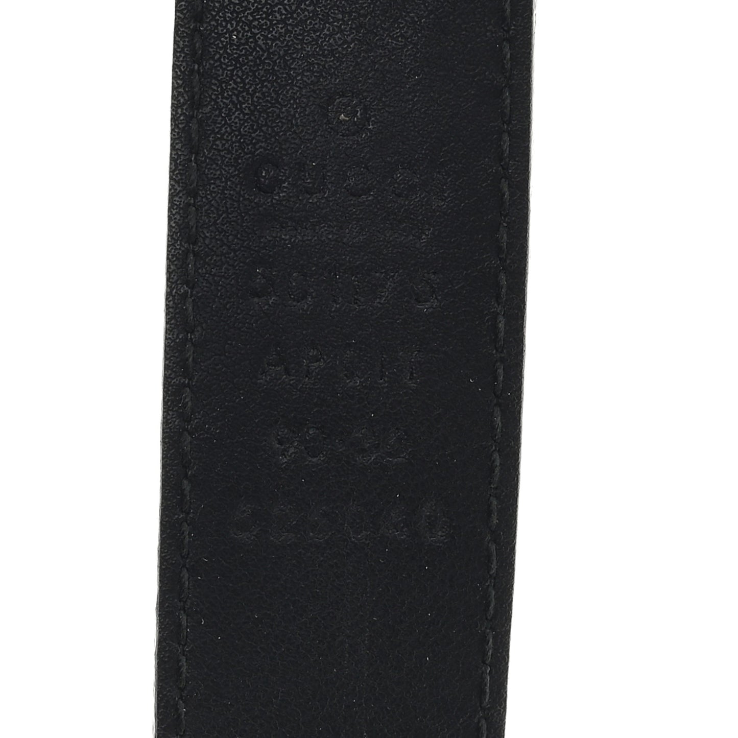 Calfskin Crystal Double G 90 36 Belt Black