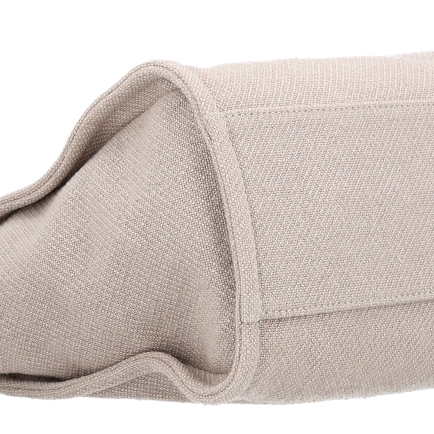 Mixed Fibers Calfskin Small Deauville Tote Grey