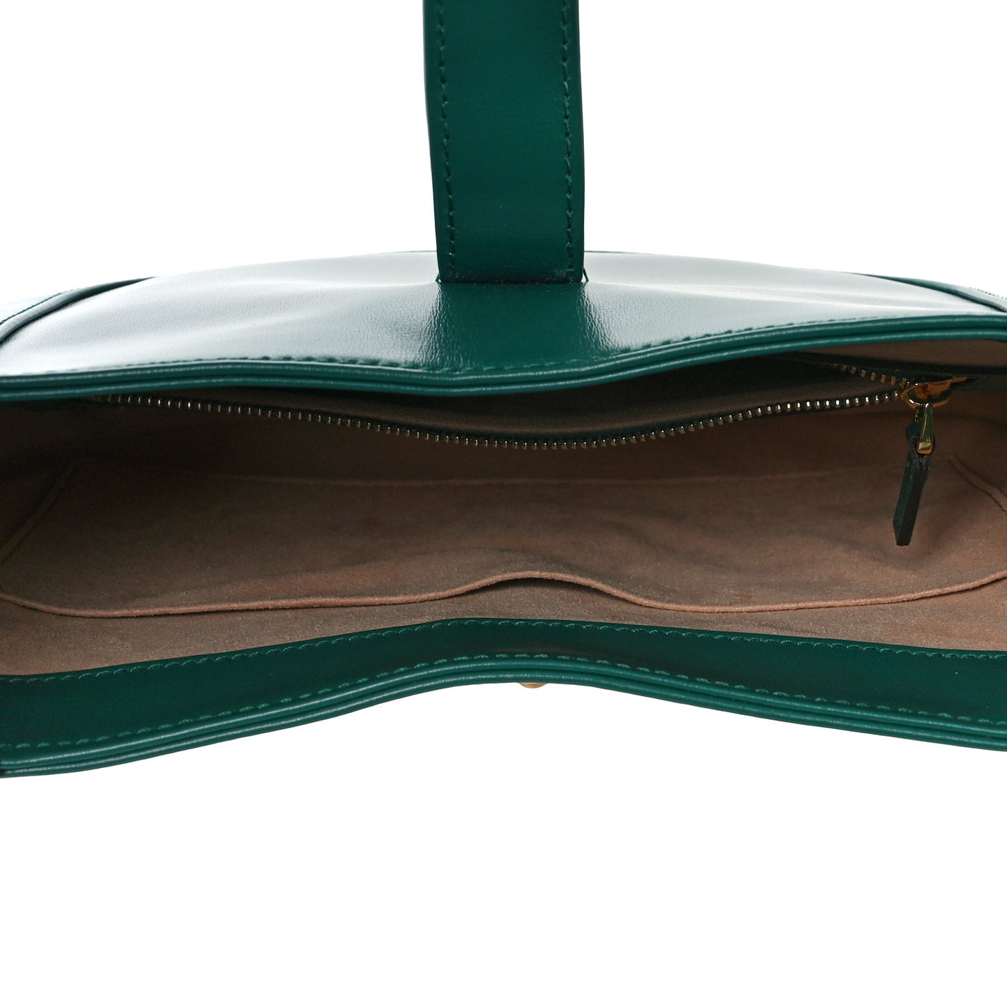 Boarded Dyana Lux Calfskin Small Jackie 1961 Hobo Emerald