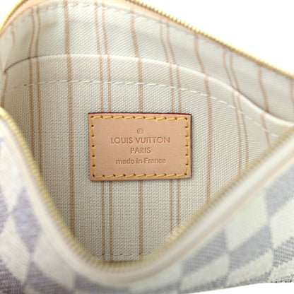 Louis Vuitton Damier Azur Neverfull PM Pochette 5 of 6
