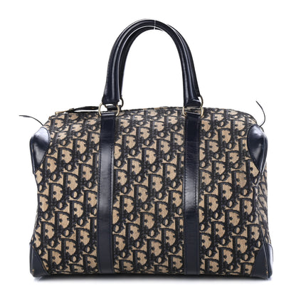 Christian Dior Monogram Boston Navy Blue 1 of 4