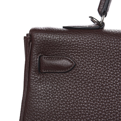 Hermes Togo Kelly Retourne 35 Chocolate 25 of 32