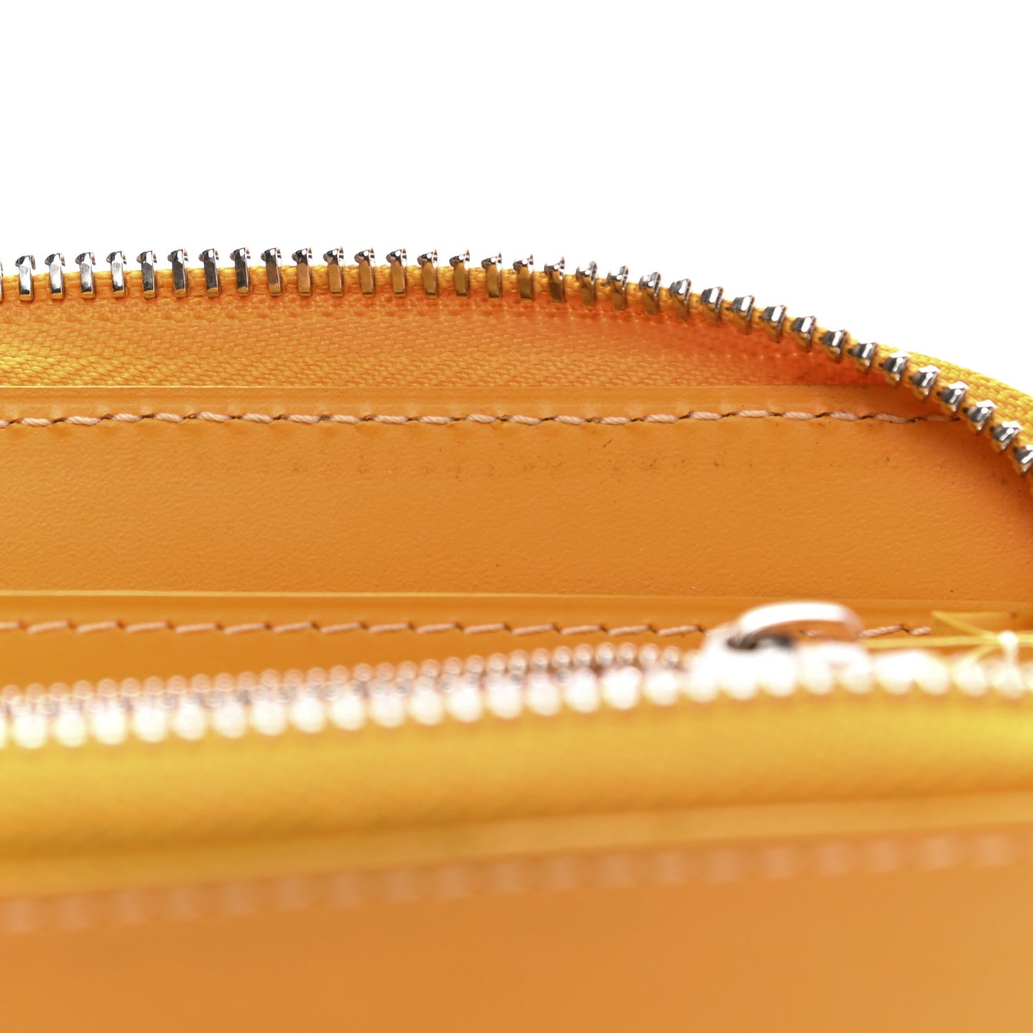 Goyardine Matignon Zip Around GM Wallet Yellow