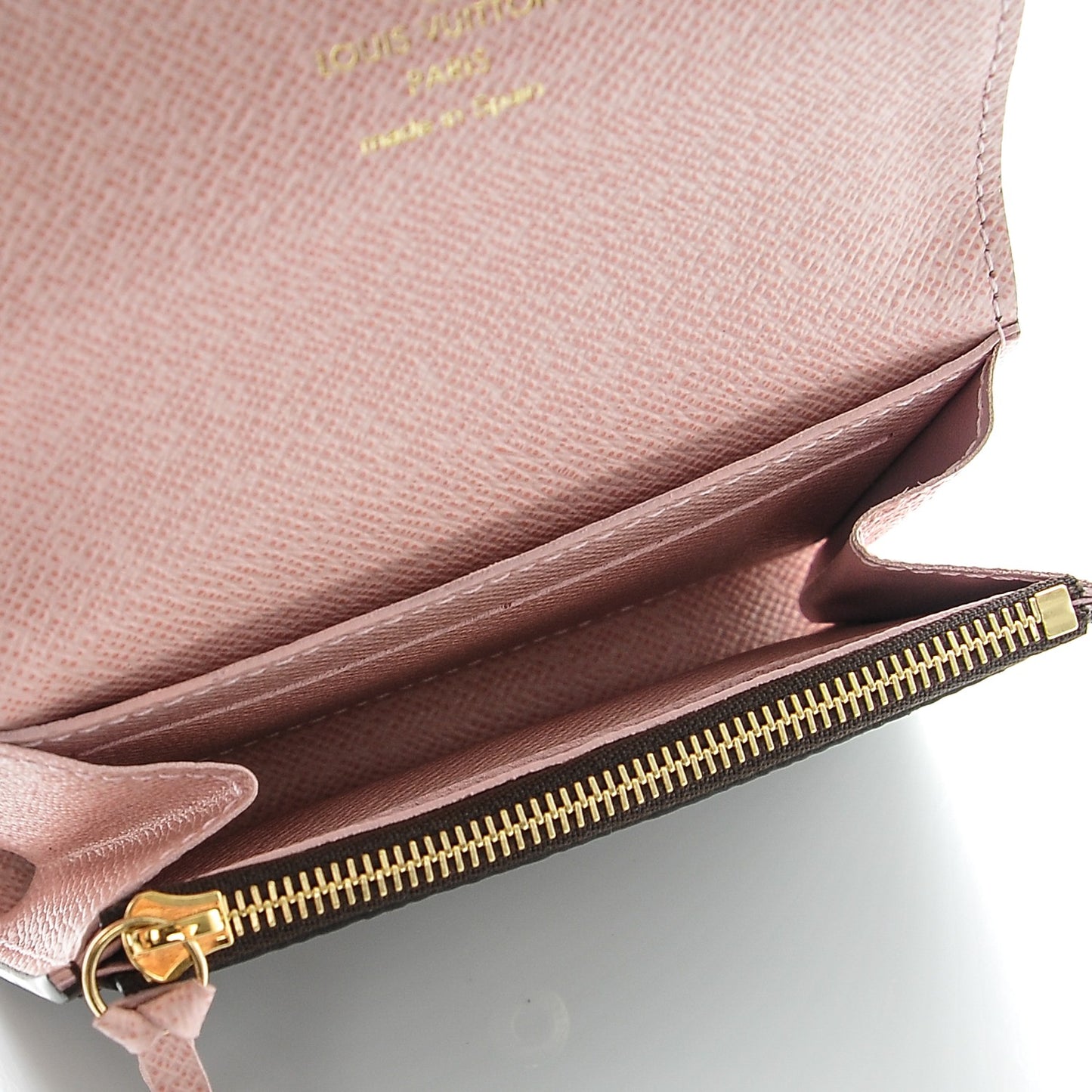 Monogram Rosalie Coin Purse Rose Ballerine