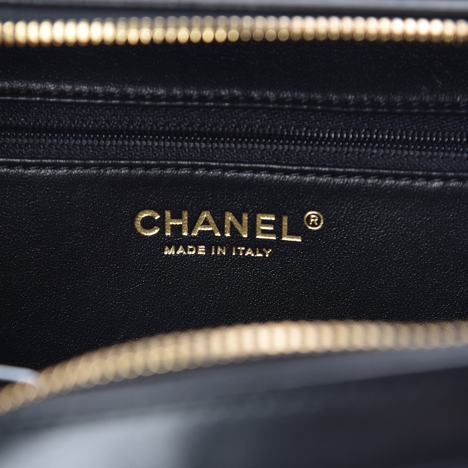 Chanel Lambskin Chevron Quilted Small Trendy CC Bowling Bag Black 7 of 14