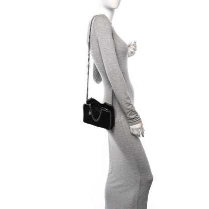 Stella McCartney Shaggy Deer Tiny Falabella Tote Black 2 of 9