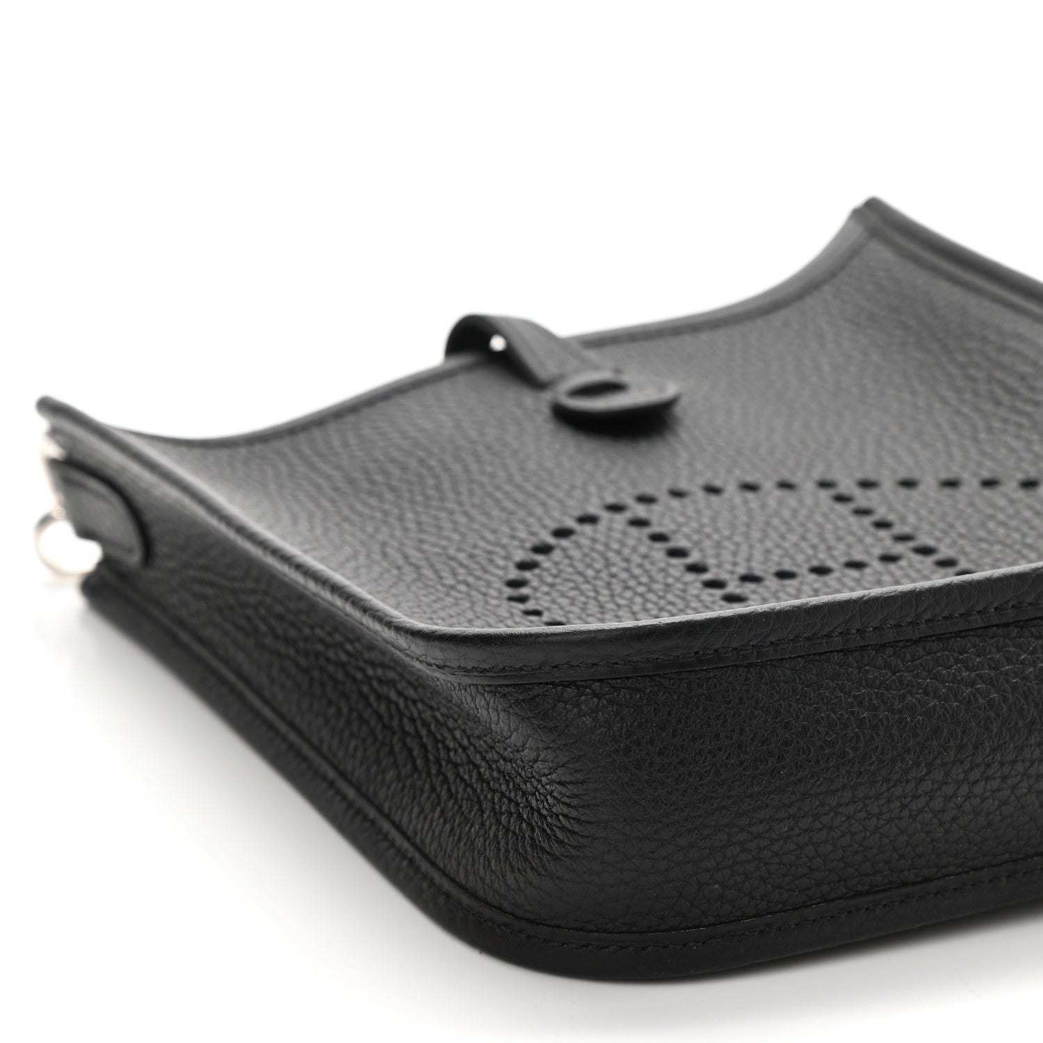 Hermes Taurillon Clemence Evelyne TPM Black 9 of 10