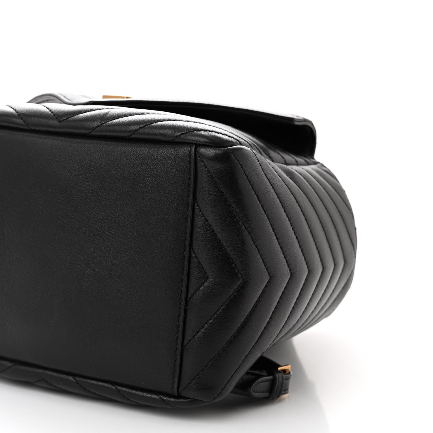 Saint Laurent Lambskin Matelasse Monogram Joe Backpack Black 10 of 10