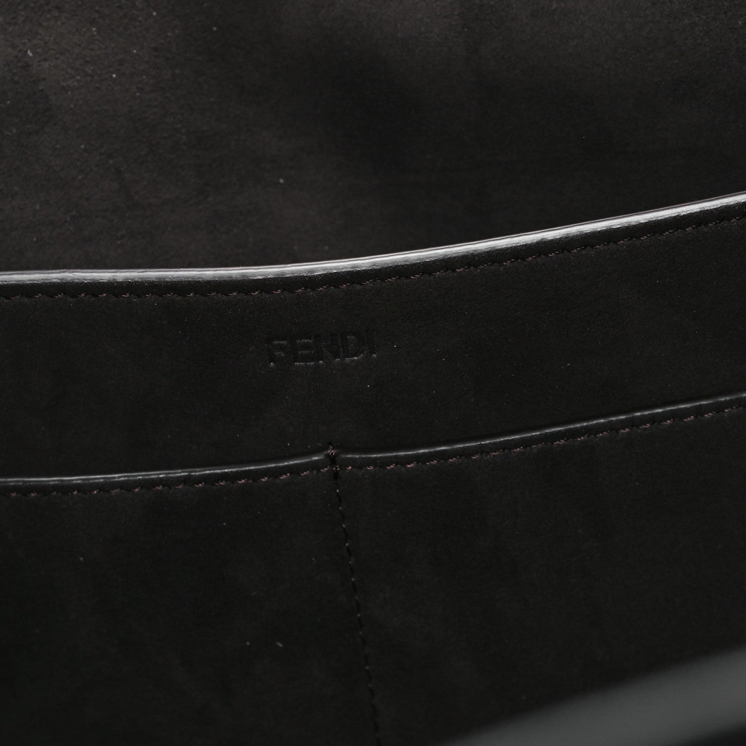 Fendi Sheepskin FF 1974 Large Fendi Origami Brown 6 of 10