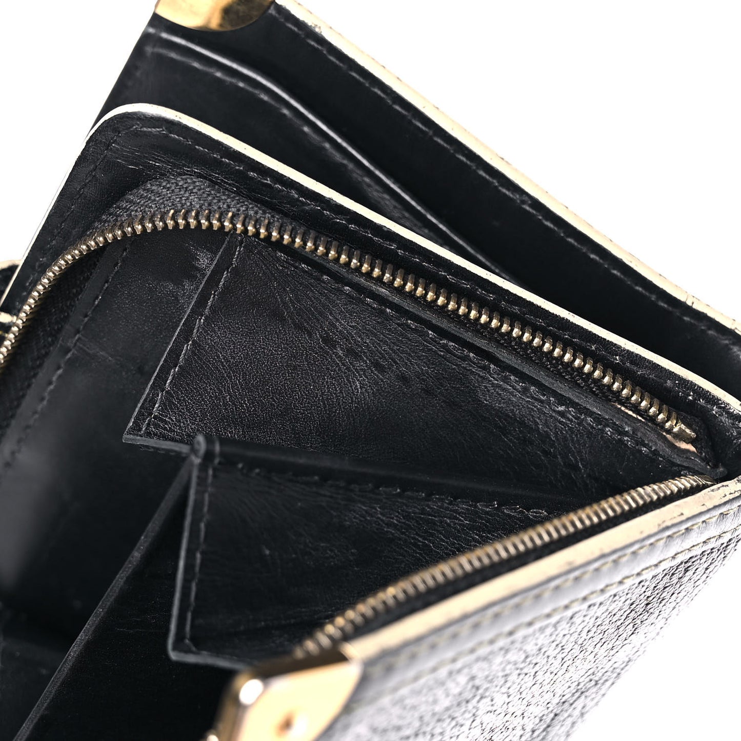 Suhali Compact Zipped Wallet Black