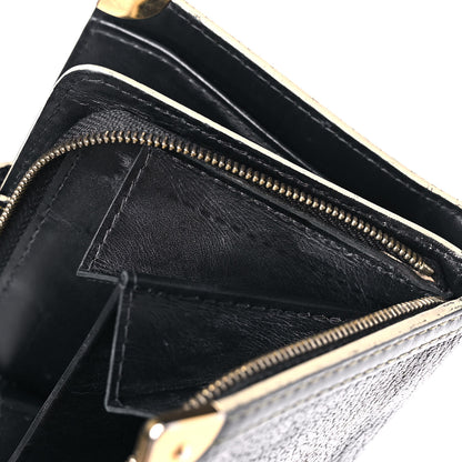 Louis Vuitton Suhali Compact Zipped Wallet Black 13 of 14