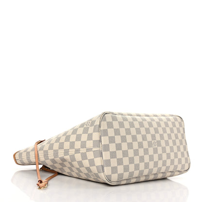 Louis Vuitton Damier Azur Neo Neverfull MM Rose Ballerine 5 of 10