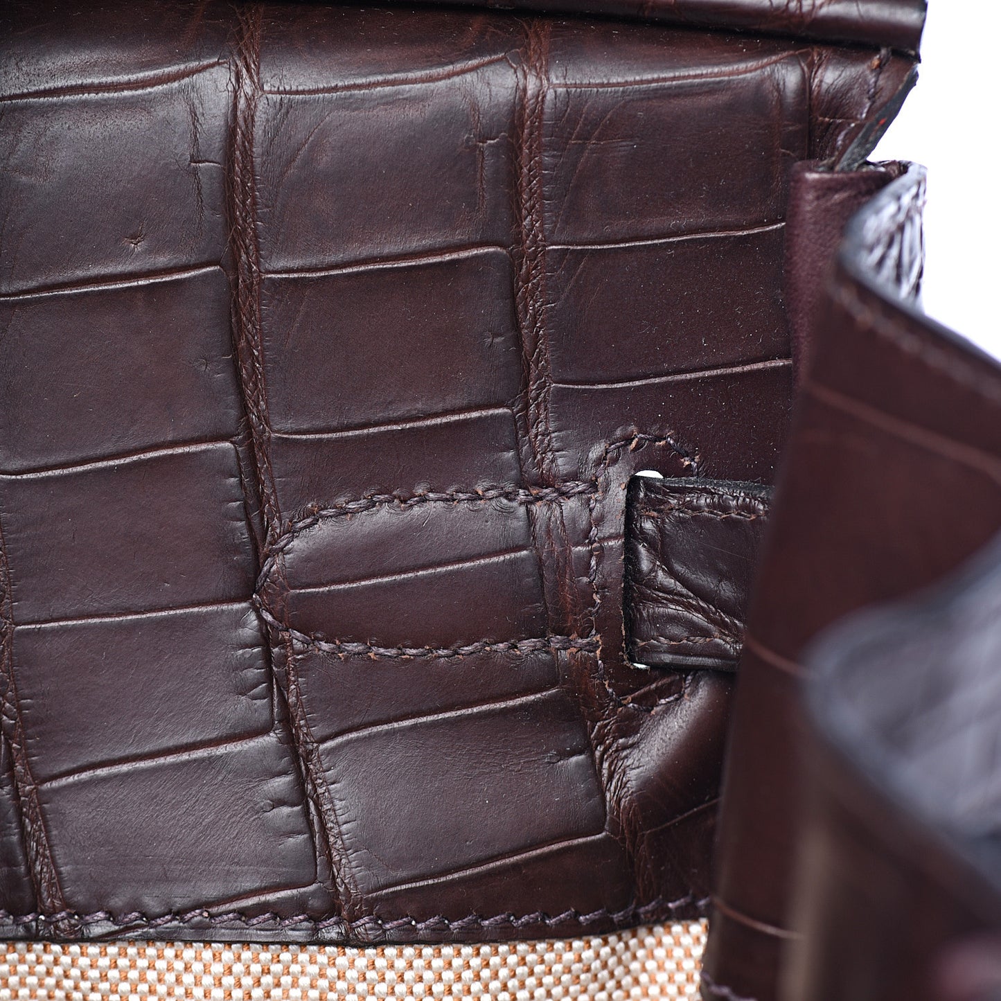 Matte Crocodile Birkin 35 Chocolate