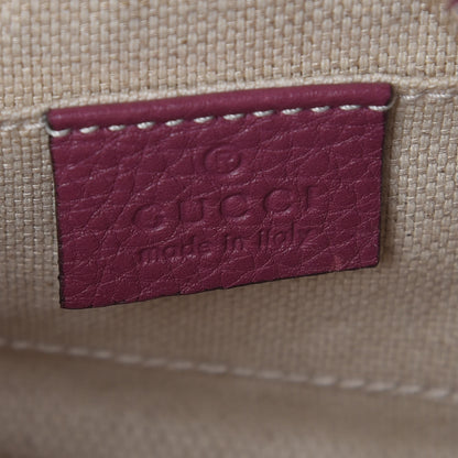Gucci Cellarius Calfskin Mini Soho Chain Bag Peonia Flower 6 of 7
