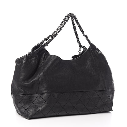 Chanel Calfskin Baby Coco Cabas Black 4 of 12