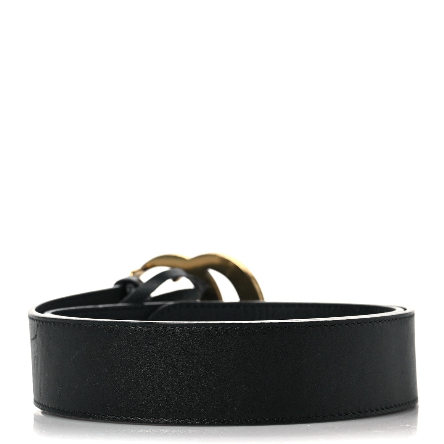 Gucci Calfskin Double G 30mm Belt 90 36 Black 2 of 5