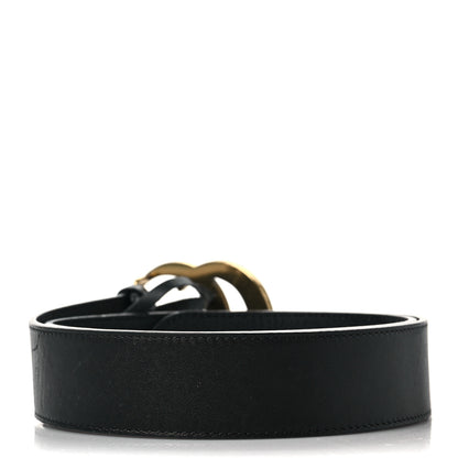 Gucci Calfskin Double G 30mm Belt 90 36 Black 2 of 5