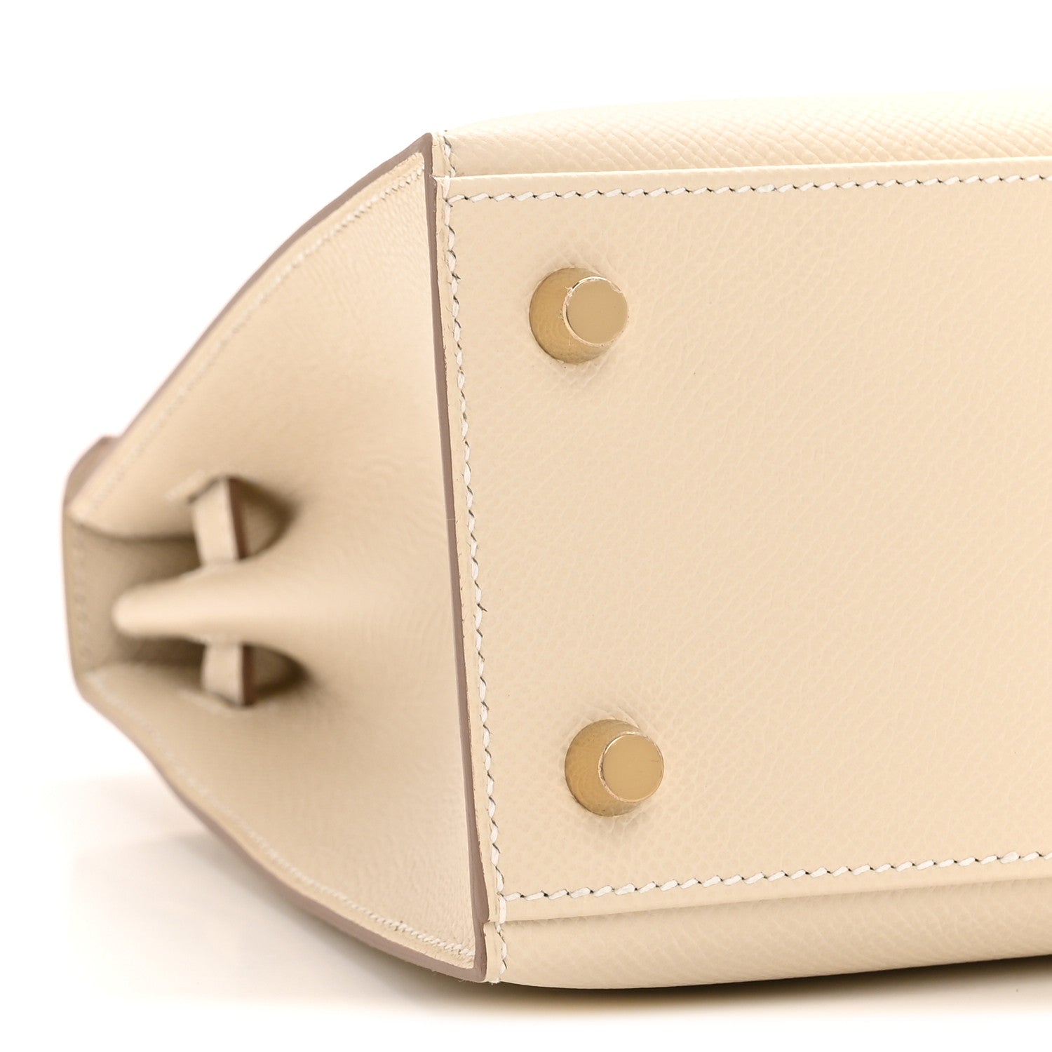 Hermes Epsom Kelly Sellier 25 Craie 8 of 10