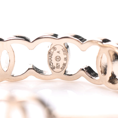 Chanel Metal CC Hoop Earrings Gold 4 of 5