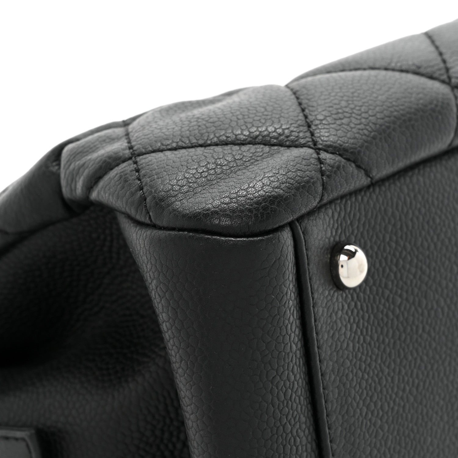 Chanel Caviar Quilted Timeless CC Shopping Tote Black 15 of 18
