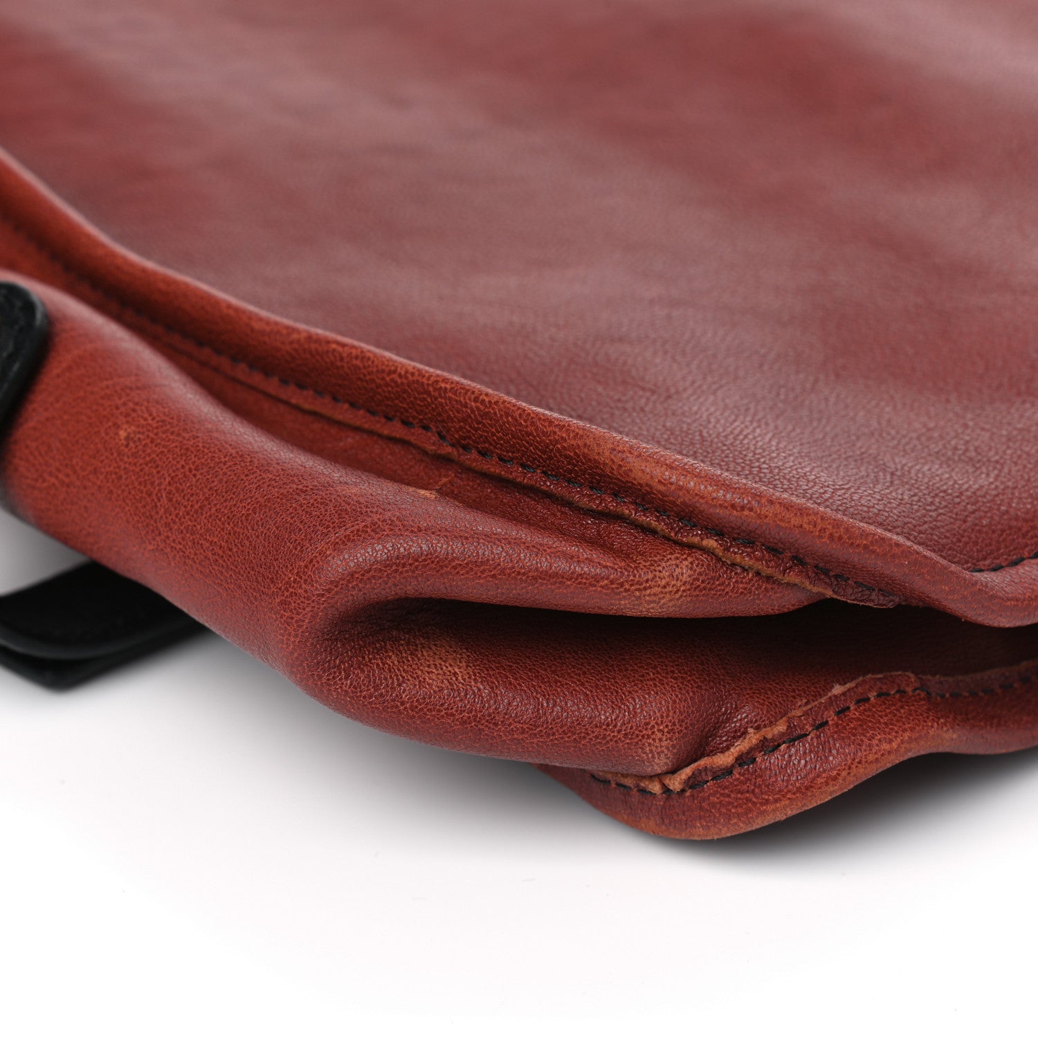 Chloe Calfskin Pocket Shopper Tote Holly Berry 8 of 13