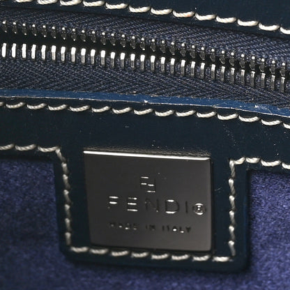 Fendi Zucca Boston Navy 6 of 9