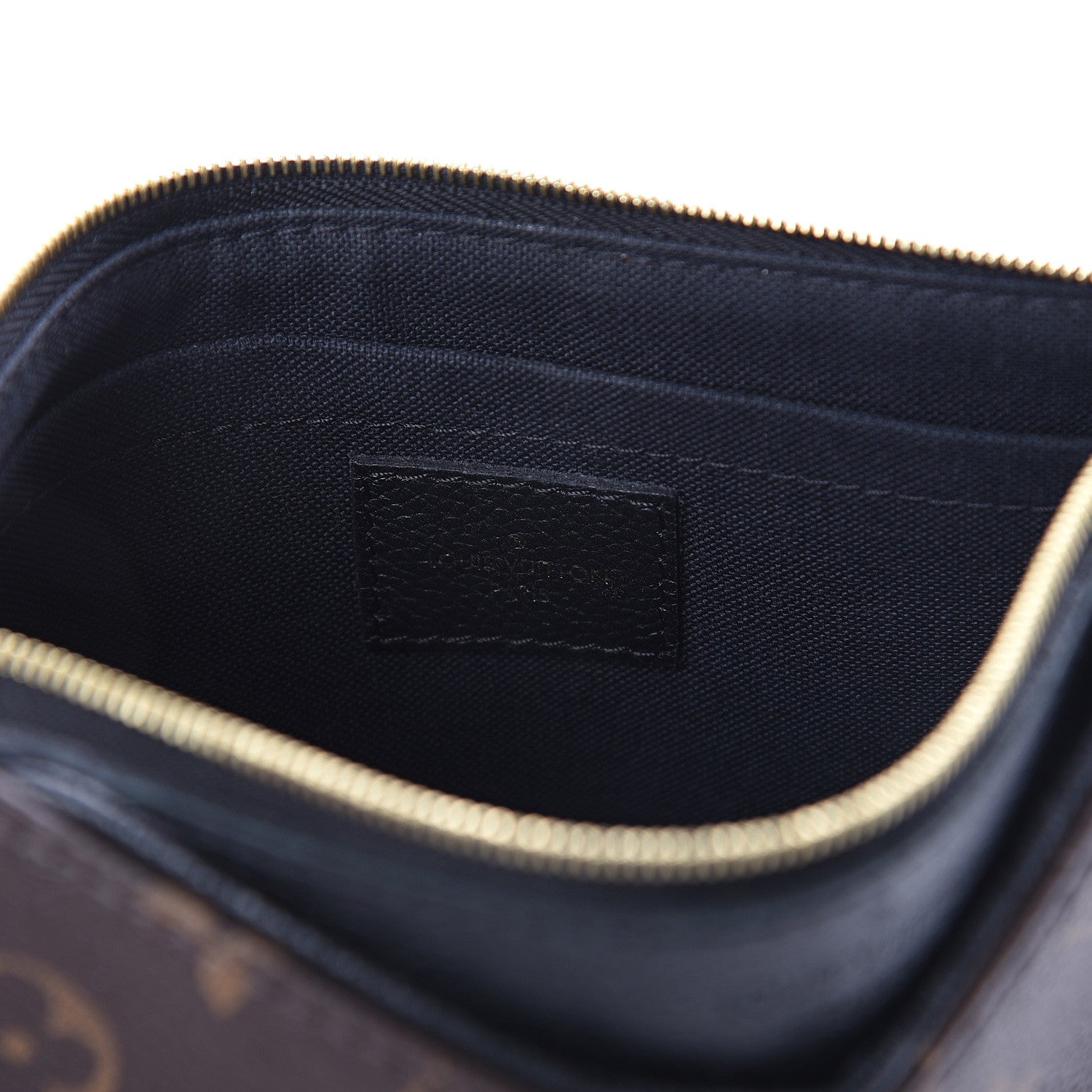Louis Vuitton Monogram Pallas Clutch Black 5 of 7