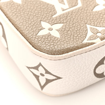 Louis Vuitton Empreinte Spring in the City Mini Pochette Accessories Kaki Beige Cream 7 of 9