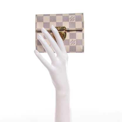 Louis Vuitton Damier Azur Koala Wallet 2 of 7
