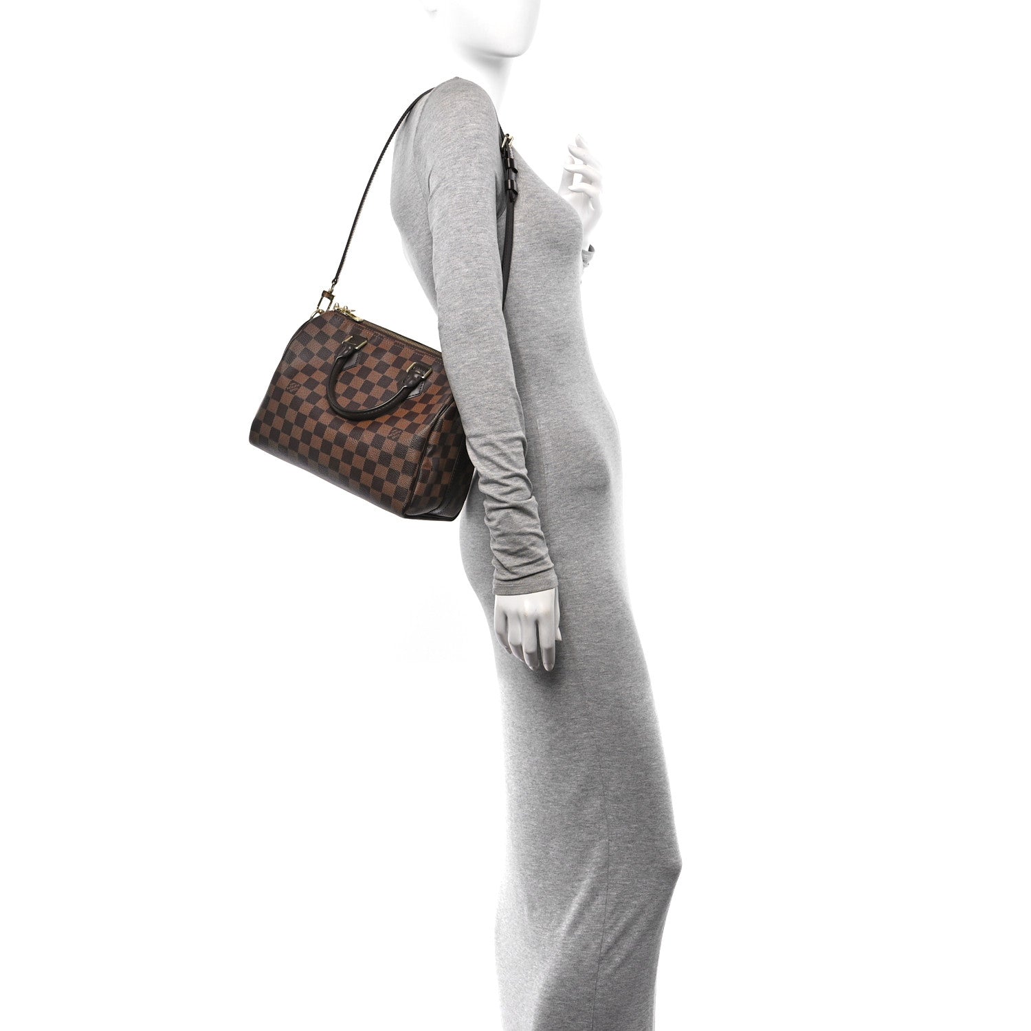 Louis Vuitton Damier Ebene Speedy Bandouliere 25 2 of 11