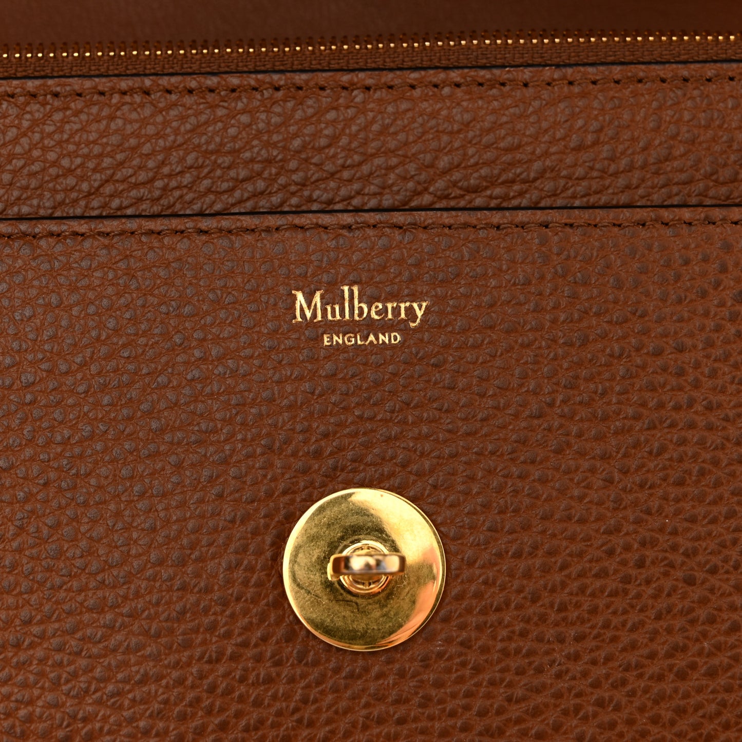 Small Classic Grain Calfskin Small Darley Oak