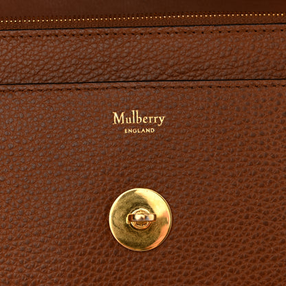 Mulberry Small Classic Grain Calfskin Small Darley Oak 6 of 9