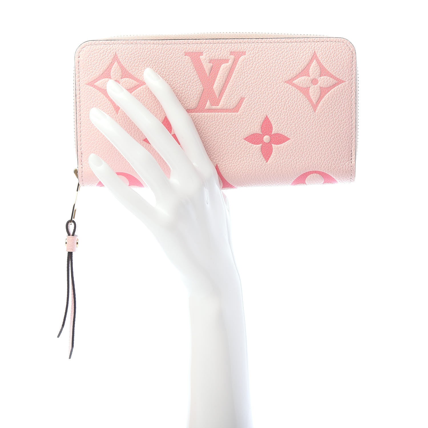 Louis Vuitton Empreinte Monogram Giant By The Pool Zippy Wallet Bouton De Rose 2 of 7