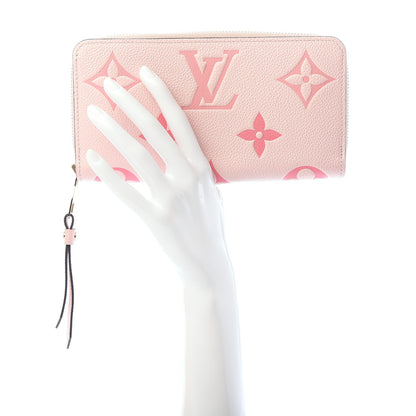 Louis Vuitton Empreinte Monogram Giant By The Pool Zippy Wallet Bouton De Rose 2 of 7