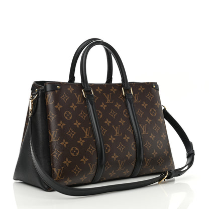 Louis Vuitton Monogram Soufflot MM Black 4 of 10