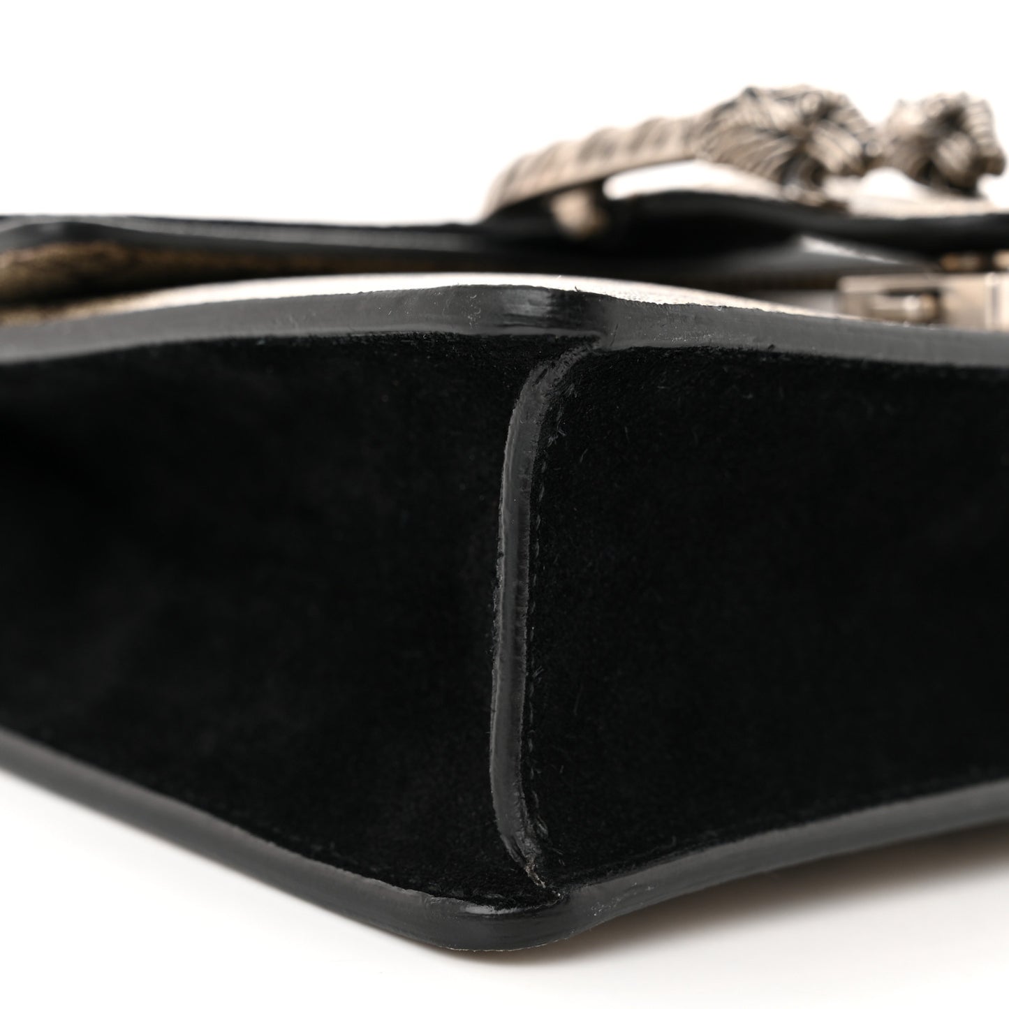 GG Supreme Monogram Mini Dionysus Shoulder Bag Black