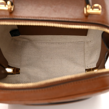 Gucci Sakai Be Green Calfskin Diagonal Stitched Blondie Top Handle Bag Cuir 5 of 13