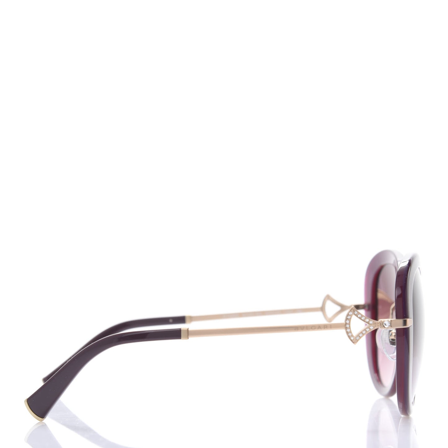 BVLGARI Crystal Sunglasses 8196-B Violet