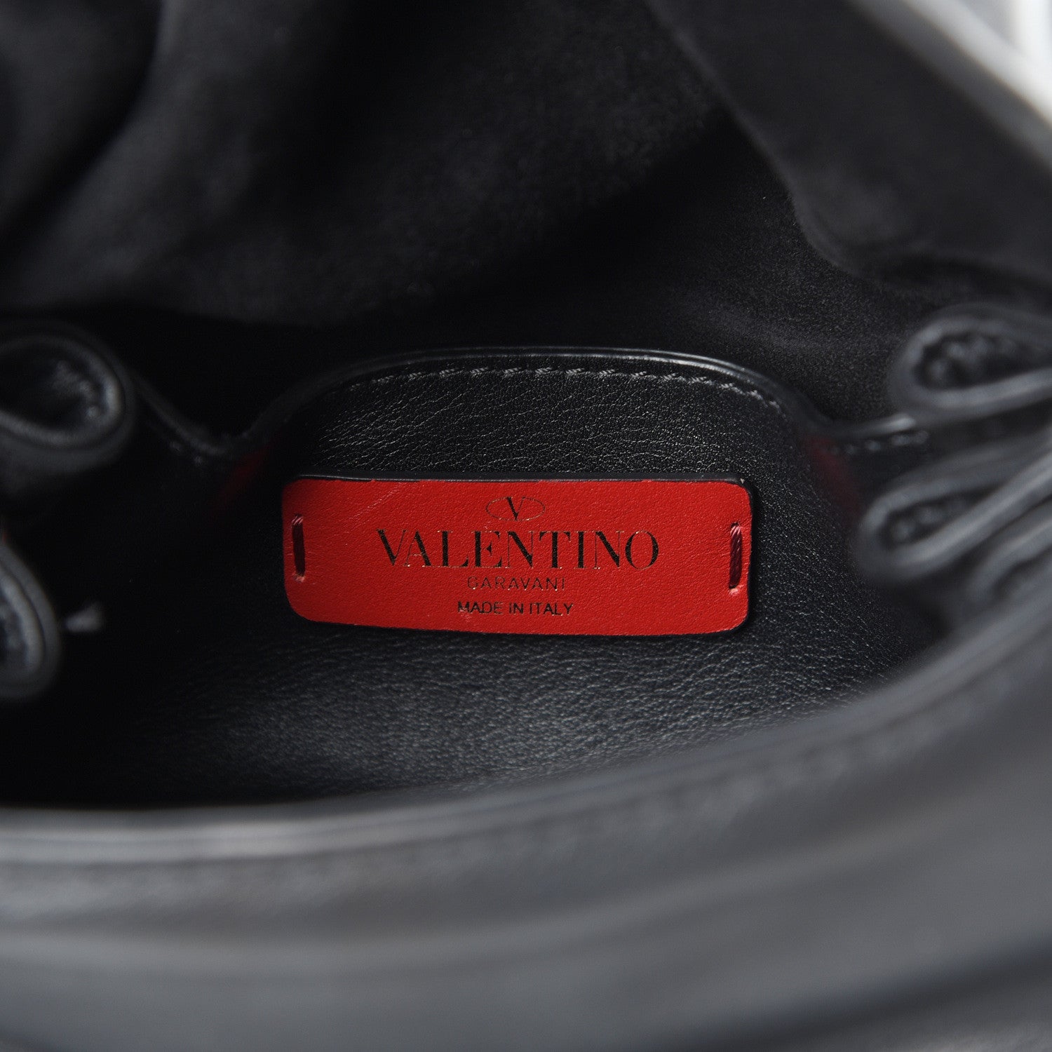 Valentino Garavani Smooth Calfskin Mini Bloomy Crossbody Bag Black 5 of 12