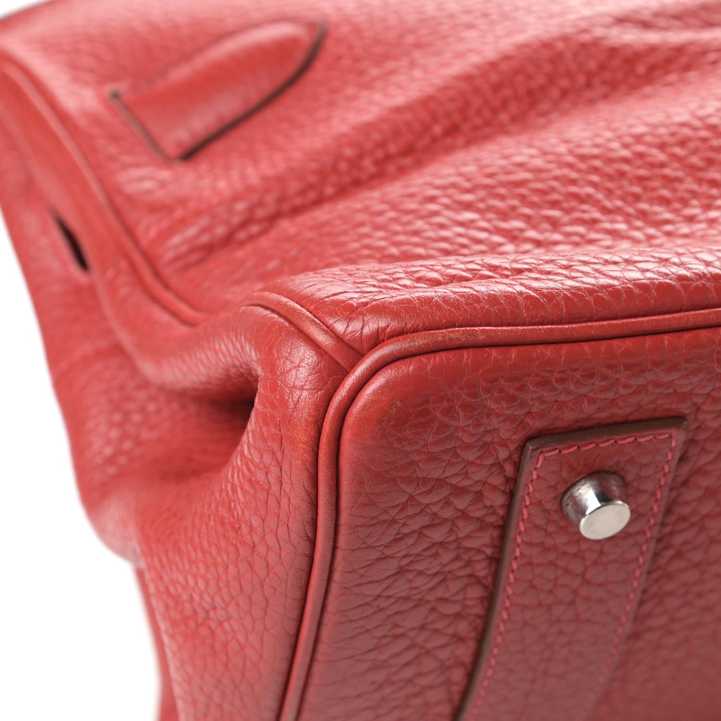 Taurillon Clemence JPG Shoulder Birkin II 42 Rouge Vif