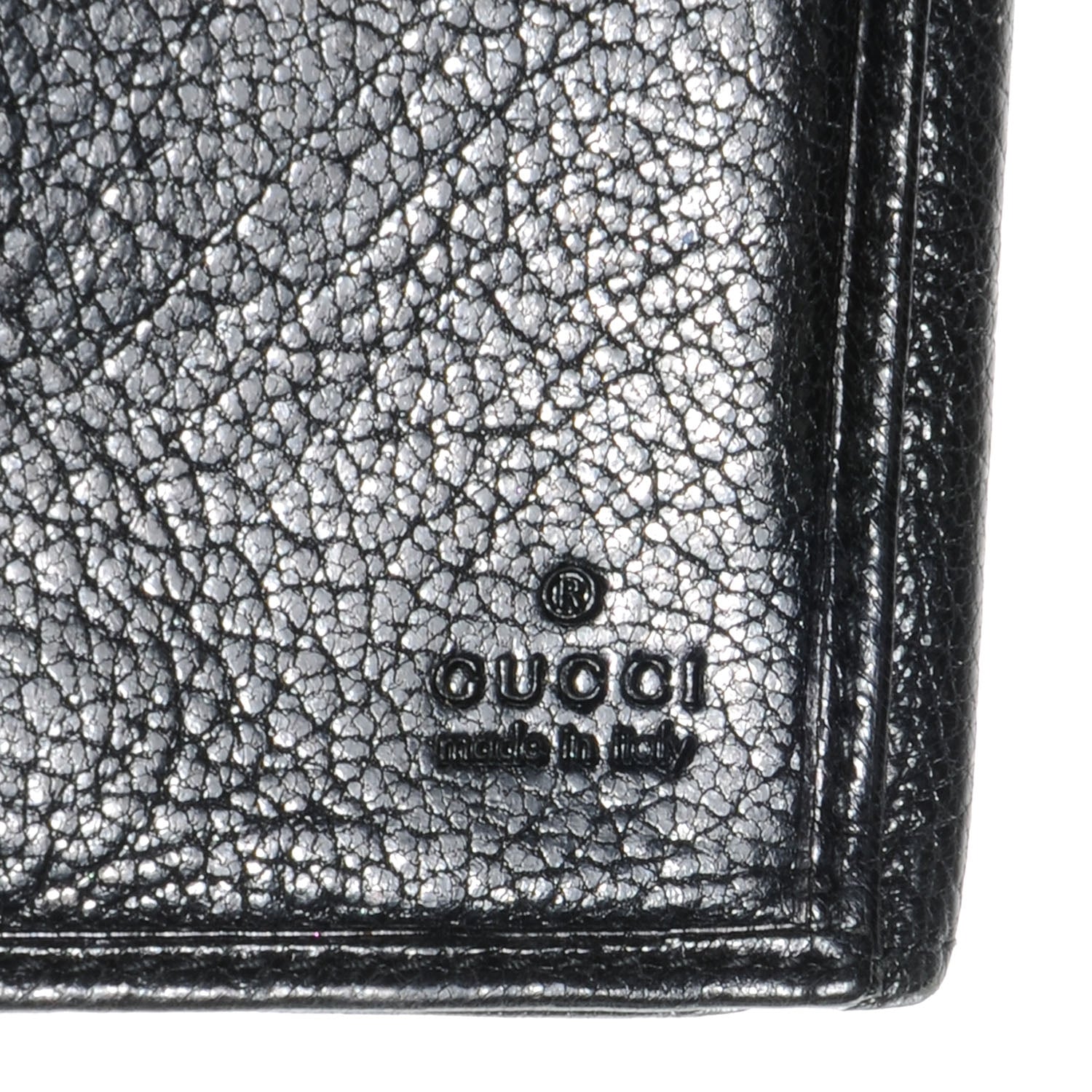 Gucci Leather Blondie Continental Wallet Black 6 of 8