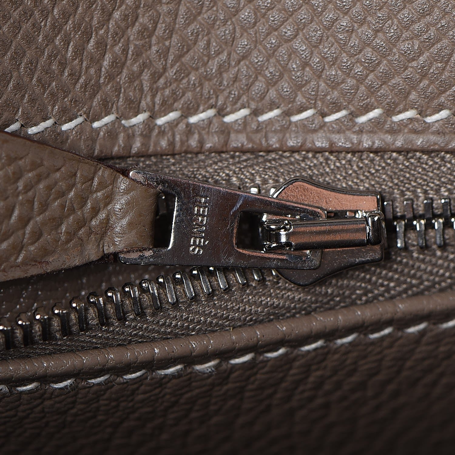 Hermes Epsom Kelly Sellier 35 Etoupe 12 of 34