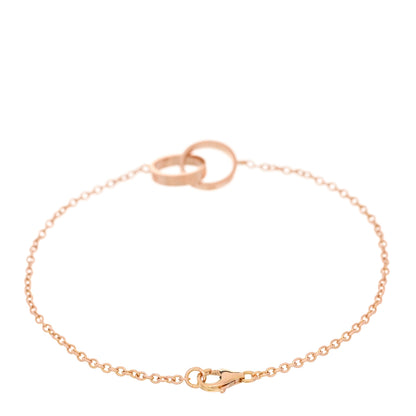 Cartier 18K Pink Gold Interlocking LOVE Bracelet 2 of 3