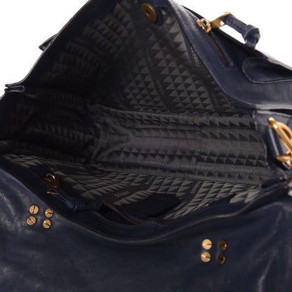 Proenza Schouler Lambskin Medium PS1 Satchel Midnight 8 of 9