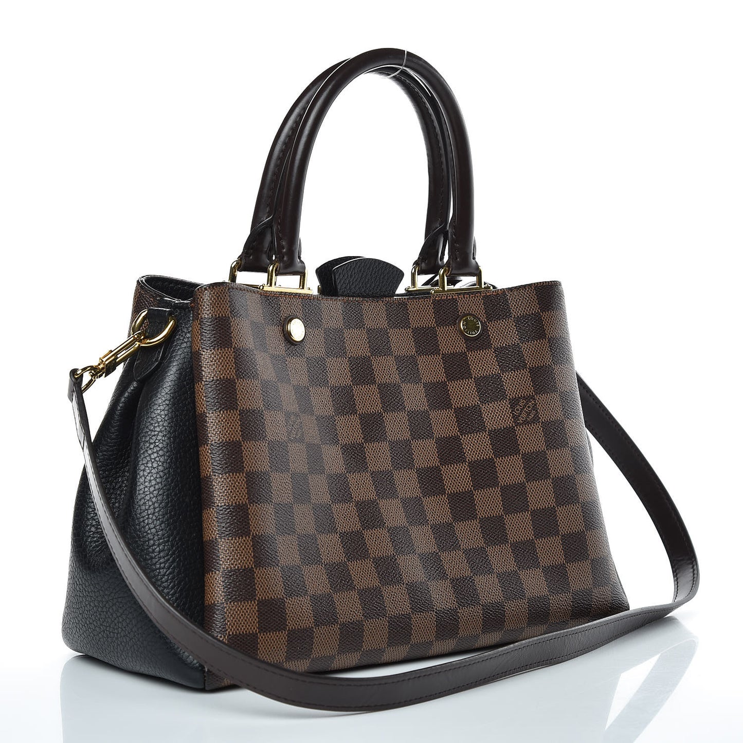 Damier Ebene Cuir Taurillon Brittany Black