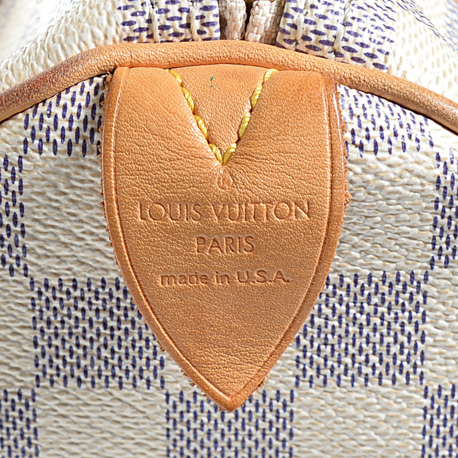 Louis Vuitton Damier Azur Speedy 30 6 of 7
