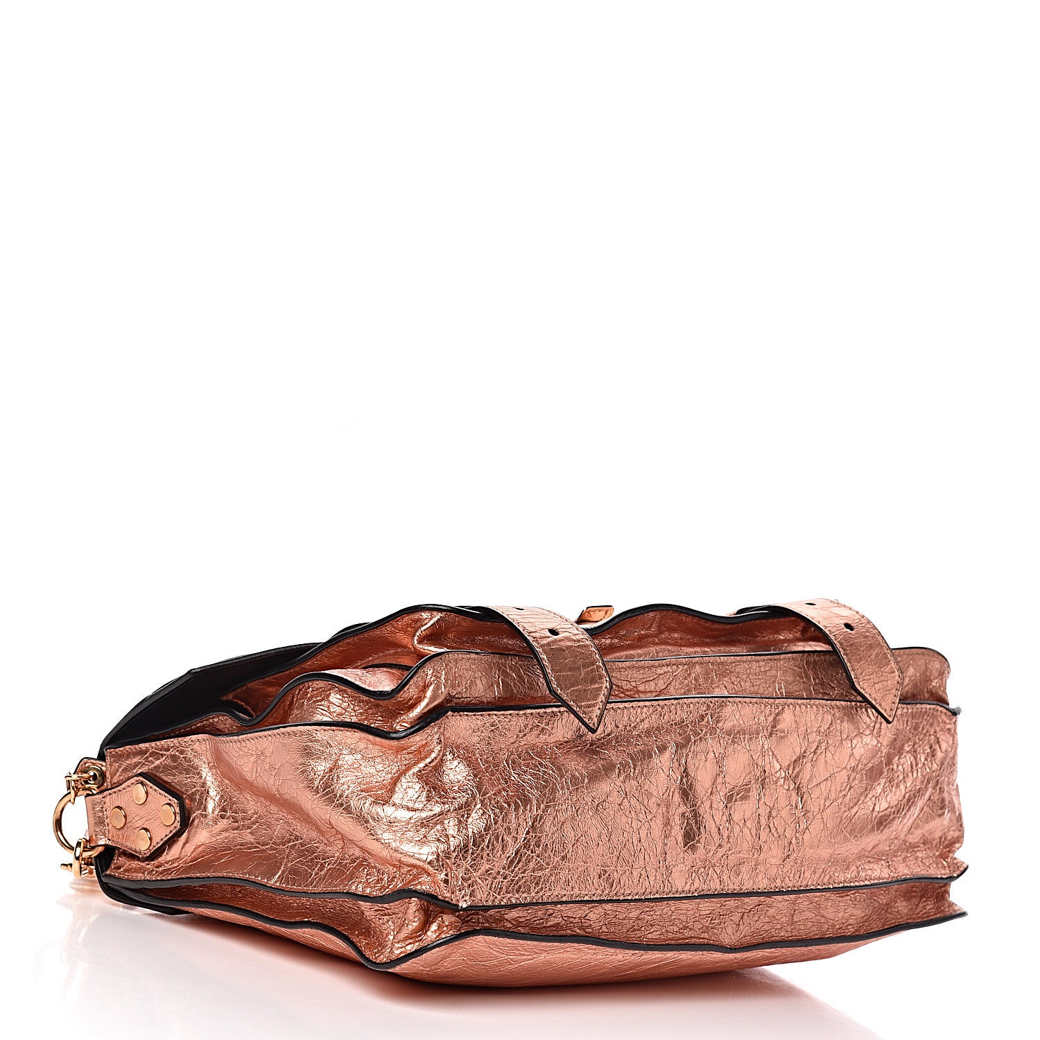Proenza Schouler Metallic Lambskin Medium PS1 Satchel Copper 4 of 16