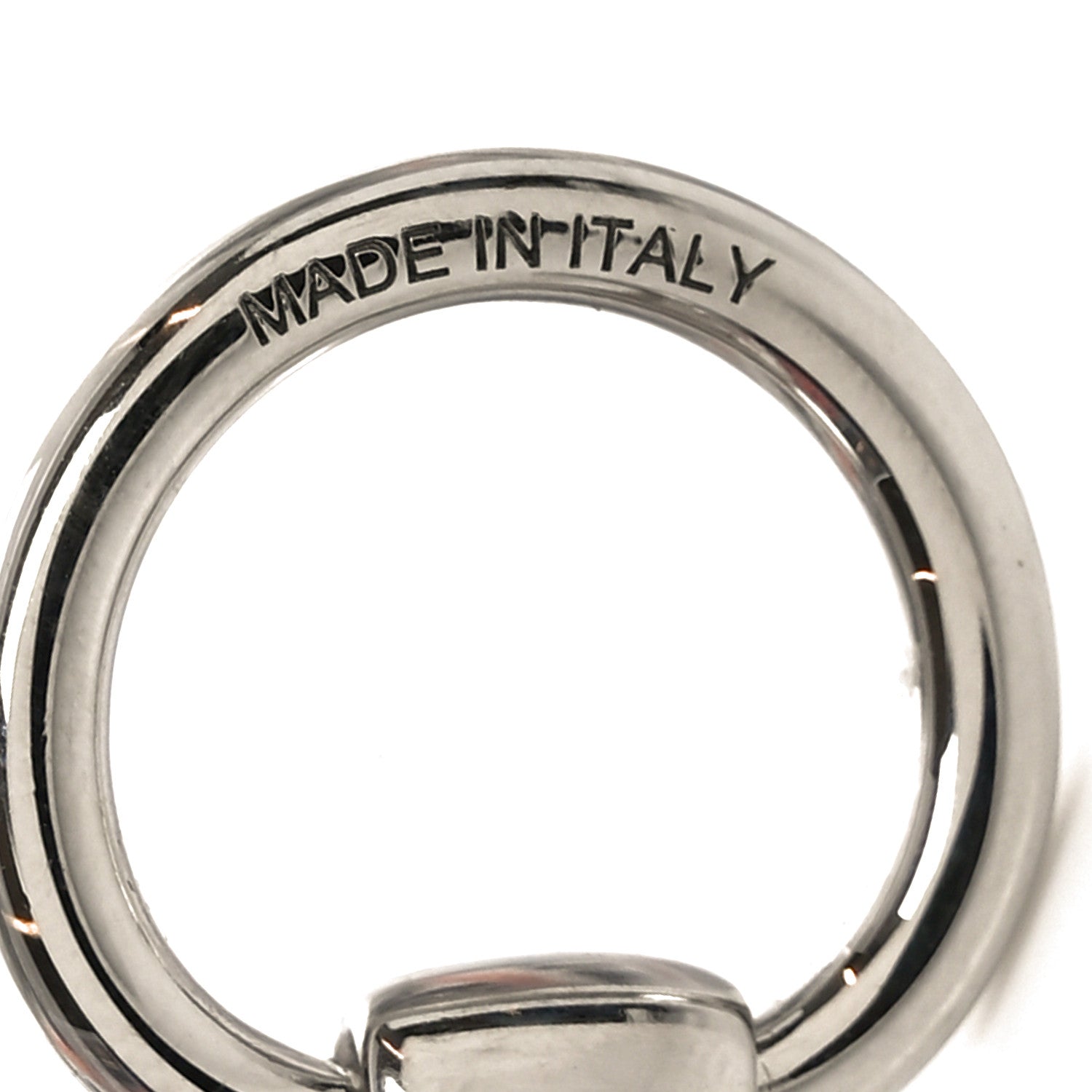 HERMES Manille Scarf Ring シルバー Hermes Palladium Mors Scarf Ring 1832465 – FASHIONPHILE